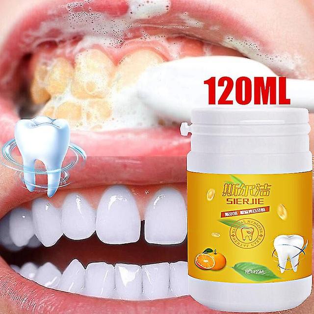 Mja Organic Active Organic Cleansing Powder Pasta Organic Tooth Powder Tartar Dental Plaque Daily Use Remove Coffee Knot 120ml on Productcaster.