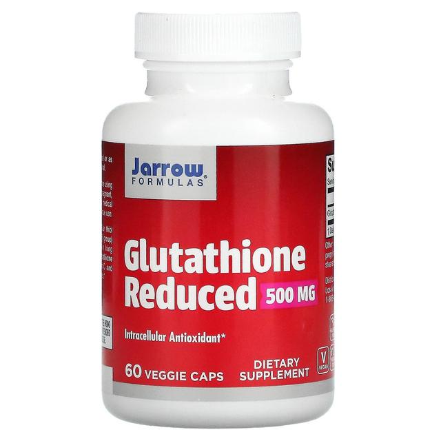 Jarrow Formulas Formule Jarrow, Glutathione Ridotto, 500 mg, 60 Tappi Vegetariani on Productcaster.