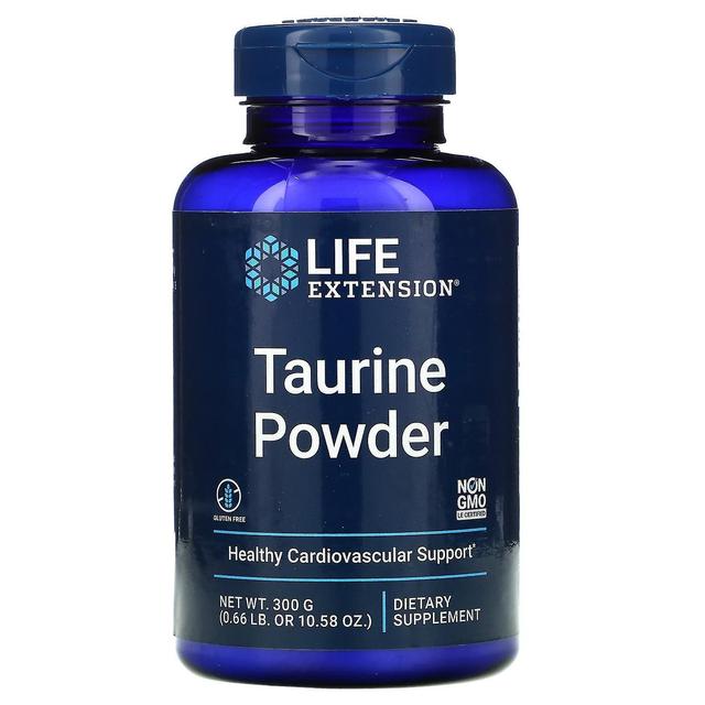 Life Extension Livsforlængelse, taurinpulver, 10,58 oz (300 g) on Productcaster.