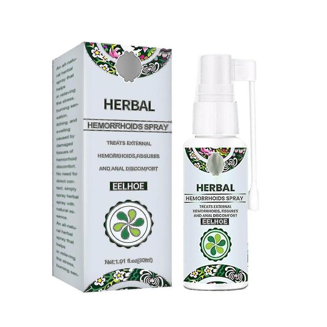 Natural Herbal Spray Internal And External Mixed Anal Soothing Spray To Relieve Swelling Hemorrhoids on Productcaster.