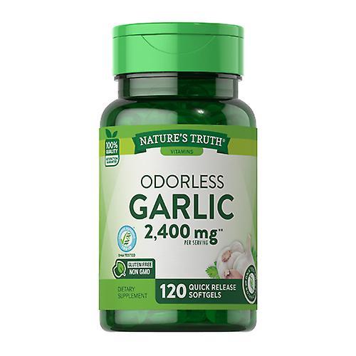 Sundance Nature's Truth High Strength Odorless Garlic Quick Release Softgels,2400 Mg ,120 Caps (Pack of 2) on Productcaster.