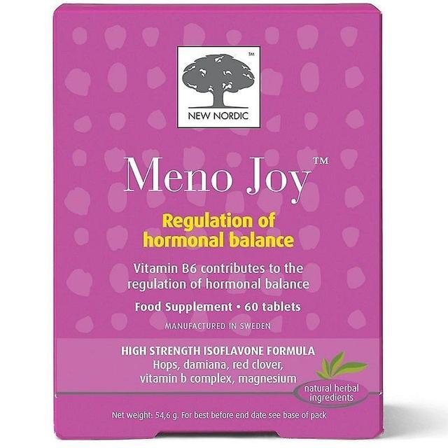 New Nordic Meno Joy Tablets 60 (NLF064) on Productcaster.