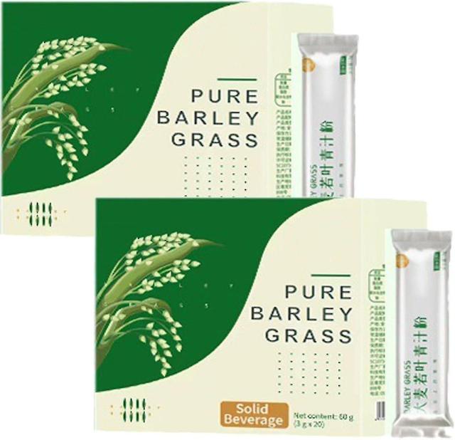 Naveta Barley Grass Powder 100% pur & biologique, Naveta Pure Organic-orge Nouveau 2 BOÎTE-40PCS on Productcaster.