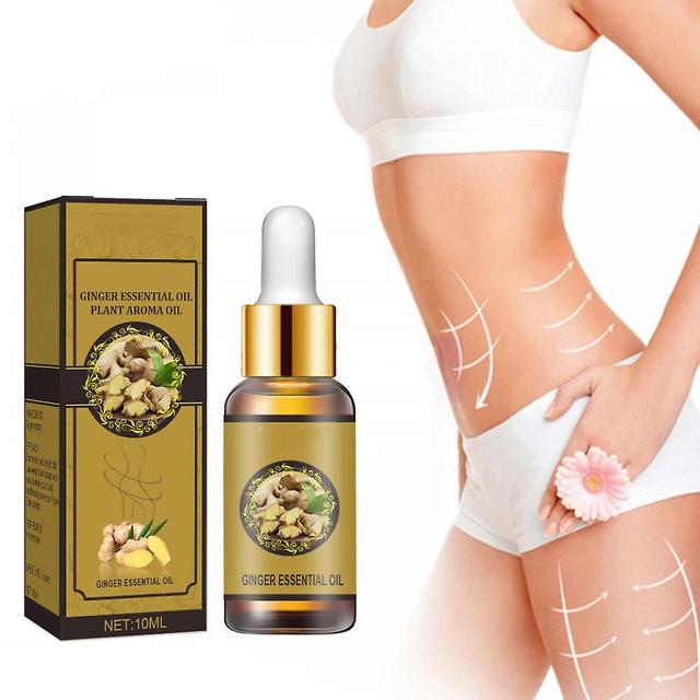 Szsh Ginger Slimming Essential Oil Slimming Fat Mass Massage Oil Slimming Massage Oil Burning Fat Beauty Health Care Body Care on Productcaster.