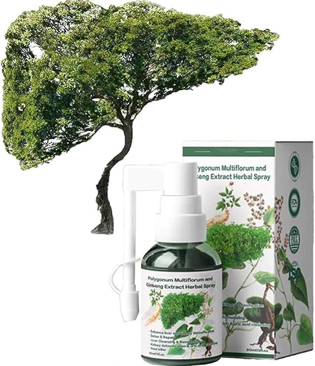 Szyskj Polygonum Multiflorum And Ginseng Extract Herbal Spray, Herbal Extractliver Clearing Drops, Polygonum Multiflorum Liver Clearing Drops on Productcaster.