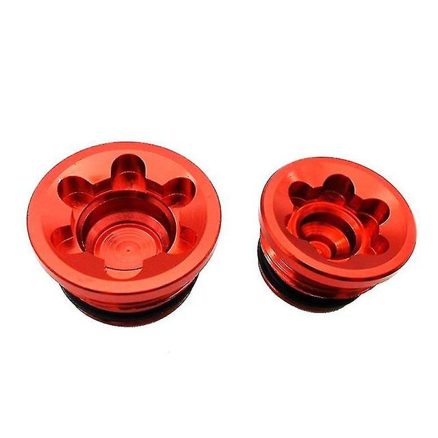 Cover Big Small Bore Cap For Rx4- Min For - Mineral Oil Brake,red on Productcaster.