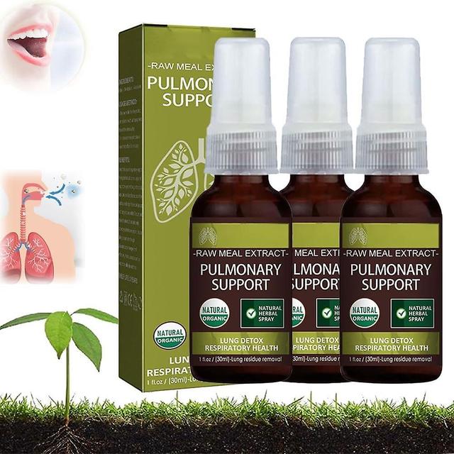 Lisade Breath Detox Herbal Lung Cleansing Spray, 30ml Lung Health Supplement, Reinigen & Ademen, Reinigt Longen Van Afvalstoffen En Slijm 3pcs on Productcaster.