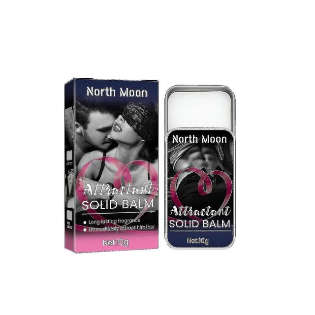 North Moon Sexy Bálsamo Sólido Con Fragancia Para Hombres Y Mujeres Atractivo Perfume Sólido azul on Productcaster.