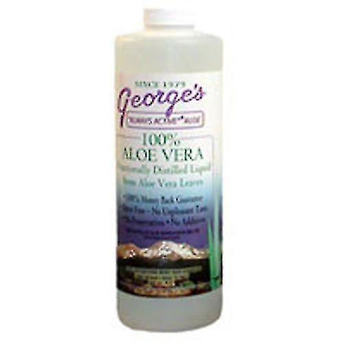 George's Aloe Vera Aloe Liquid, 8 oz (Pack of 4) on Productcaster.