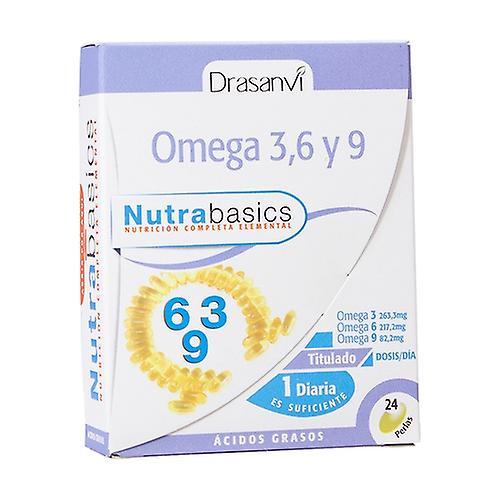 Drasanvi Nutrabasics Omega 3-6-9 24 softgels of 1061.1mg on Productcaster.