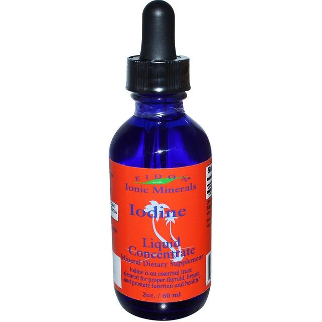 Eidon Mineral Supplements, Ionic Minerals, Iodine, Liquid Concentrate, 2 oz (60 on Productcaster.