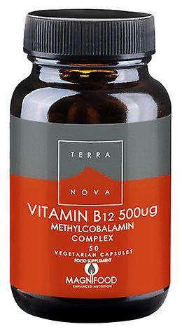 Terra Nova Terranova Vitamin B12 500 mcg Complex 50 Capsules on Productcaster.