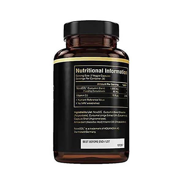 Prowise Healthcare Optisorb Liquid Curcumin with Vitamin D - 60 Capsules | Suitable For Vegetarians | Made In UK by Prowise on Productcaster.