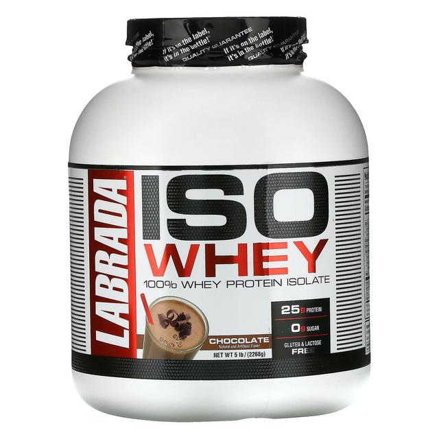 Labrada näring, ISO vassle, 100% vassleproteinisolat, choklad, 5 lb (2268 g) on Productcaster.