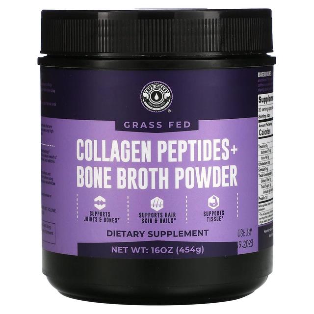 Left Coast Performance, Collagen Peptides + Bone Broth Powder, 16 oz (454 g) on Productcaster.