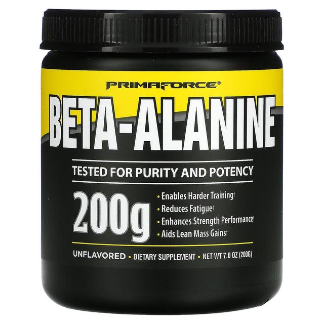 Primaforce, Beta-Alanine, Unflavored, 7 oz (200 g) on Productcaster.