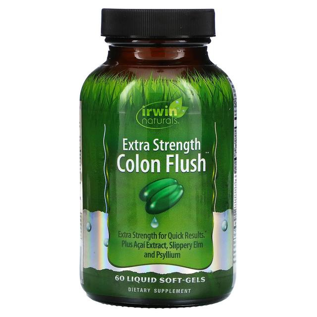 Irwin Naturals, Extra Strength Colon Flush, 60 Liquid Soft-Gels on Productcaster.