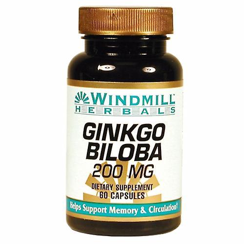 Windmill Health Ginkgo Biloba,200 mg,60 Caps (Pack of 1) on Productcaster.