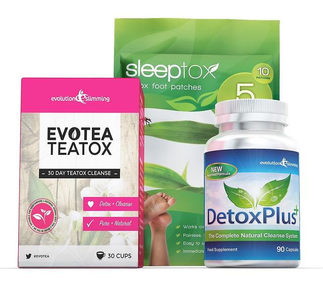 Komplett Detox Bundle Pack - 1 Bunt - Evolution Slimming on Productcaster.