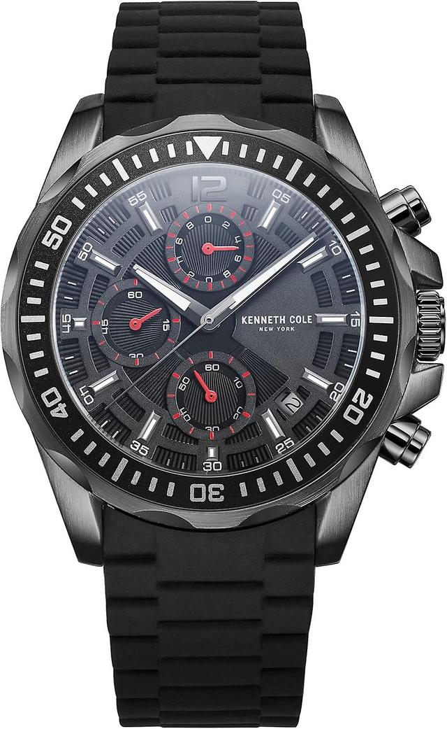 Kenneth Cole New York Mens KCWGQ2222203 Watch Black on Productcaster.