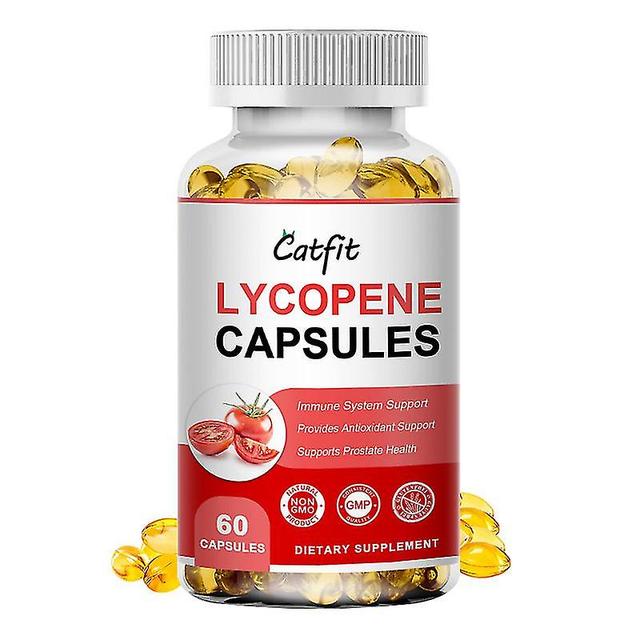 Lycopene Capsules Prostatitis Treatment Prostate Therapy Male Sperm Quality Prostate Function Supplements For Men&women 60pcs on Productcaster.