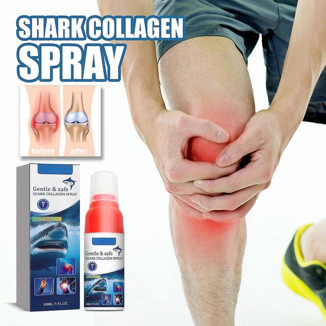 Mamusk Shark Collageen Spray, Shark Collageen Gewricht en Bot Spray, Gezamenlijke en Bottherapie Spray, Effectieve Gezamenlijke Pijn Verlichting Sp... on Productcaster.