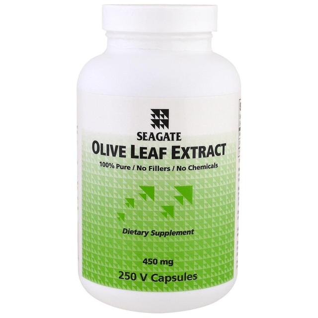 Seagate, Olive Leaf Extract, 450 mg, 250 V Capsules on Productcaster.