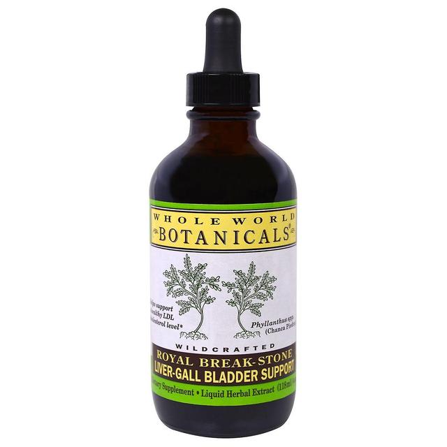 Whole World Botanicals, Royal Break-Stone, Liver-Gall Bladder Support, 4 oz (118 on Productcaster.