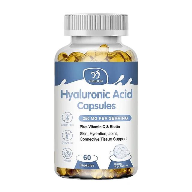 Sofirn Hyaluronic Acid Capsules with Biotin & Vitamin C Improve Rough Skin Care, Joint Lubrication 1 Bottles 60pcs on Productcaster.