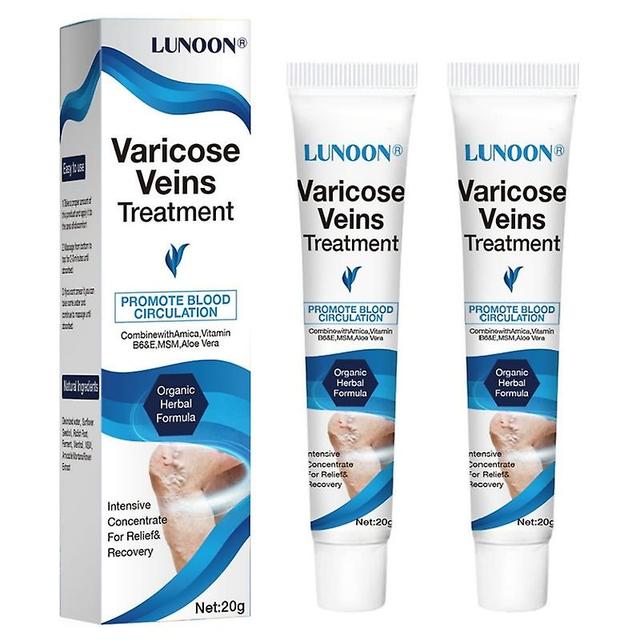 1-3pcs Health and Wellness Products Varicose Veins for Legs-Varicose Veins Cream, Varicose Vein & Soothing Leg Cream, Natural Varicose 2pcs on Productcaster.