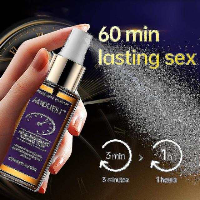 Män Delay Spray, Mäns Extended Sexual Delay Spray, Natural Climax Control Spray For Him Effectiv Pl -GSL 3 st x 30 ml on Productcaster.