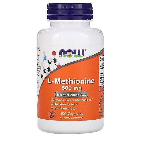 Now Foods, L-Methionine, 500 mg, 100 Capsules on Productcaster.