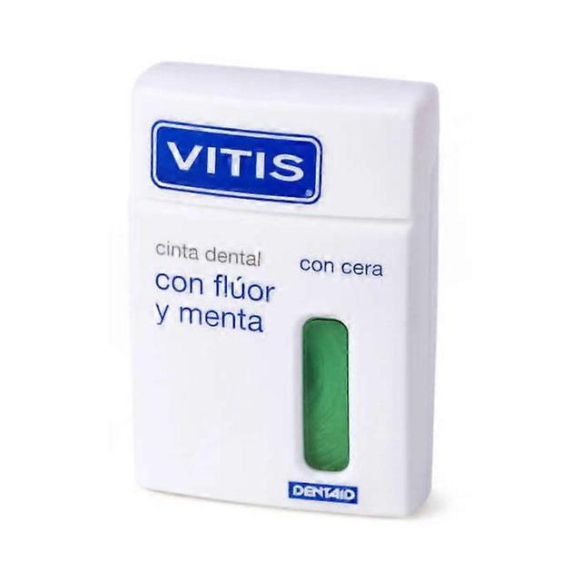 Vitis dental tape with fluoride and mint 50m on Productcaster.