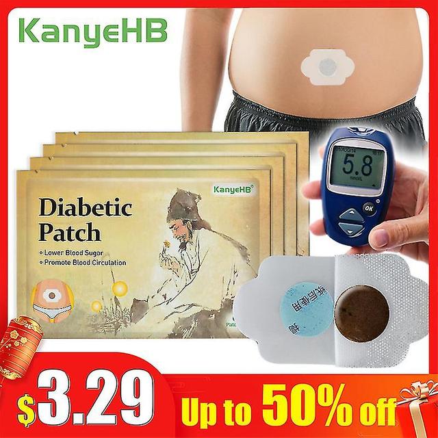 24pcs/4bags Diabetic Patch Natural Herbal Cure Lower Blood Glucose Treatment Sug on Productcaster.