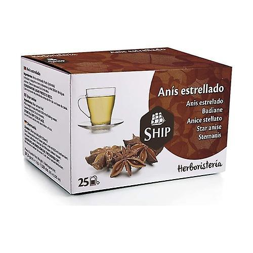 Ship star anise infusion 25 infusion bags (Anise) on Productcaster.