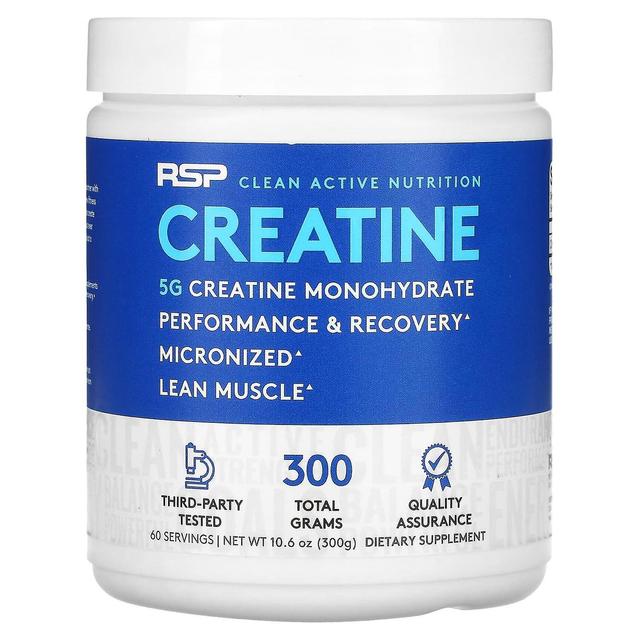 RSP Nutrition, Creatine Monohydrate Powder, 5 g, 10.6 oz (300 g) on Productcaster.