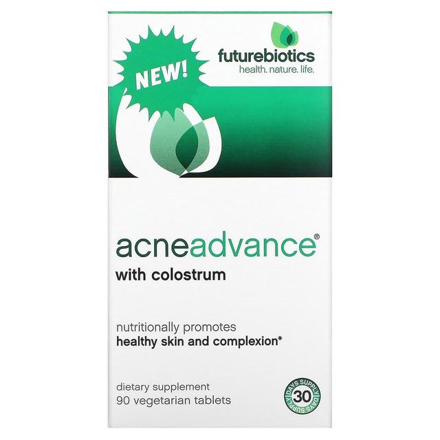 FutureBiotics, Acne Advance with Colostrum, 90 Vegetarian Tablets on Productcaster.