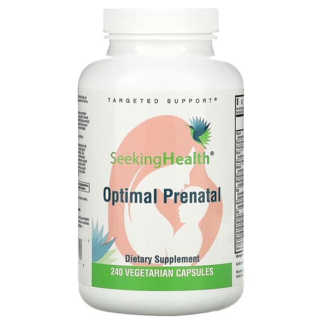 Seeking Health Alla ricerca di salute, prenatale ottimale, 240 capsule vegetariane on Productcaster.