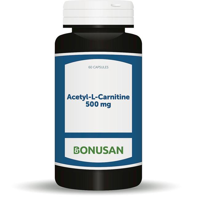 Bonusan acetyl-l-karnitín 500mg 60's on Productcaster.