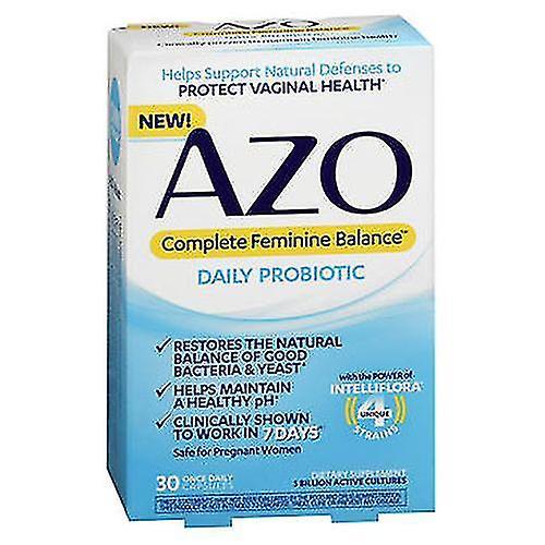 Scacv Azo Complete Feminine Balance Daily Probiotic, 30 Caps (pack Of 1) on Productcaster.