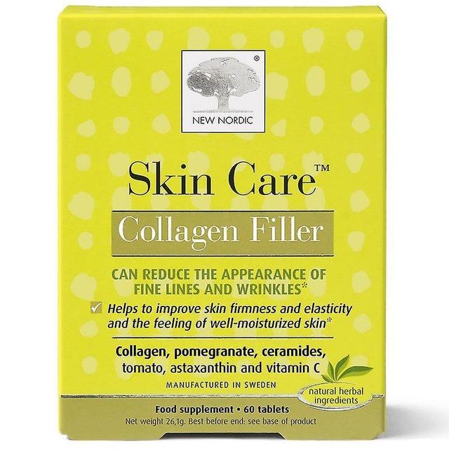 New Nordic Ny Nordic Skin Care Collagen Filler Tabletter 60 (NLF164) on Productcaster.