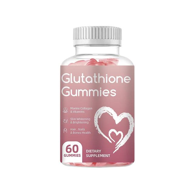 Kollagen Glutathion Gummies Hud Blegning Lysere hår, negle Sundhed 60pills on Productcaster.