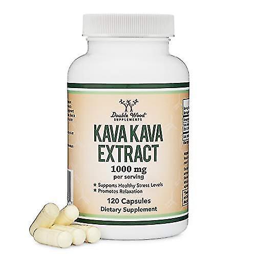 Kava kava tillägg 1,000mg per portion, 120 kapslar on Productcaster.