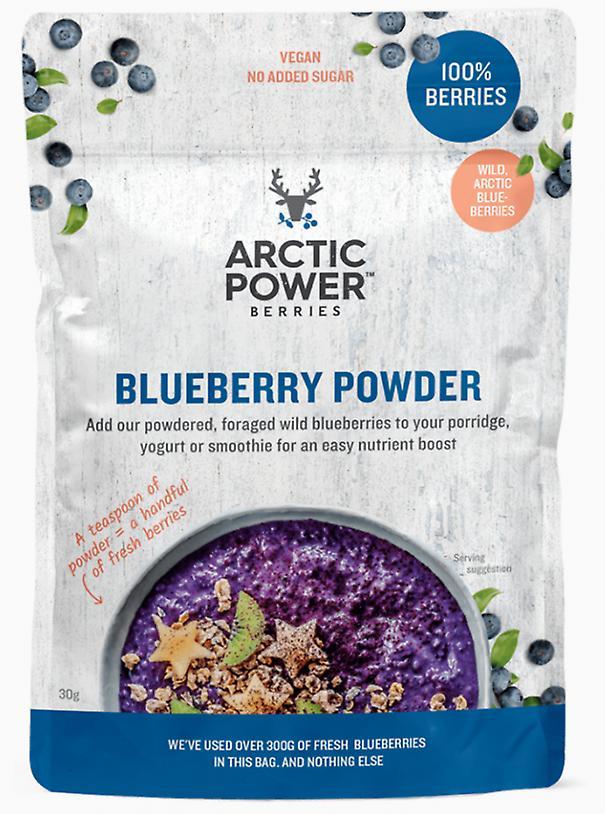 Arctic Power Berries Arktiset voimamarjat mustikkajauhe 30g on Productcaster.