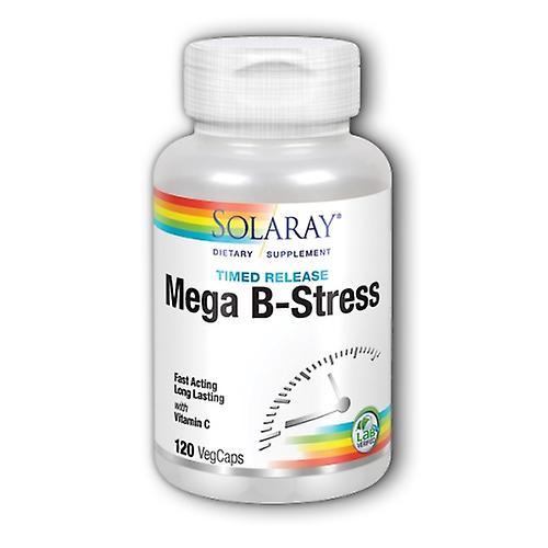 Solaray Mega B-Stress, 120 čiapky (balenie po 2) on Productcaster.