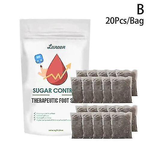 10kpl Sugar Control Therapeutic Foot Soak Hk Väri 20kpl on Productcaster.