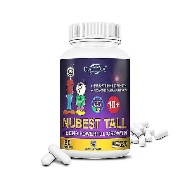 Nubest Tall 10+ - Supplément de croissance de la taille pour les enfants (10+) et les adolescents, contient du calcium, des vitamines et des minéra... on Productcaster.