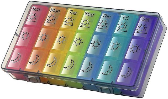 Daily Pill Organizer voor vitaminen / visolie / supplementen on Productcaster.