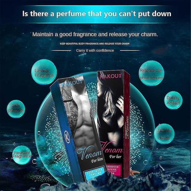 6pcs 10ml Venom Pheromone Fragrance Perfume For Men/women Long Lasting Stimulating High Quality 1PCS on Productcaster.