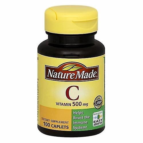 Nature Made Vitamin C, 500mg, 100 Caplets (Pack of 1) on Productcaster.